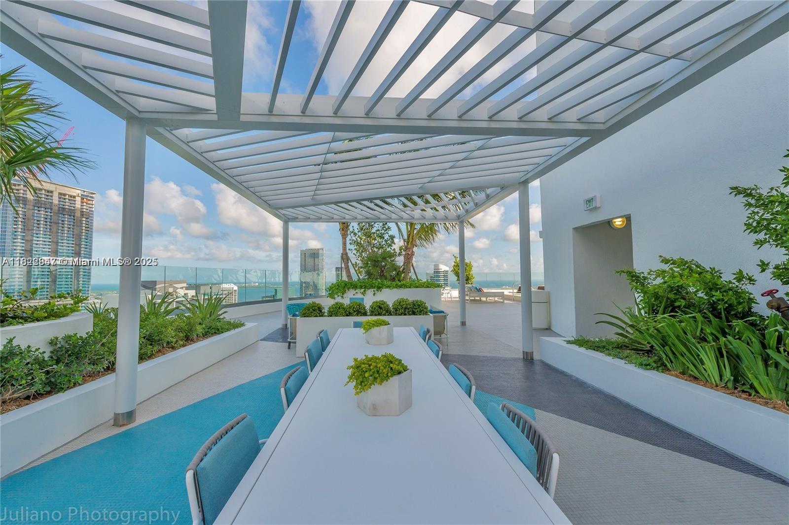 45 Southwest 9th Street, Unit 3403 Miami, FL 33130 - Photo 21 of 27 a view of swimming pool with patio