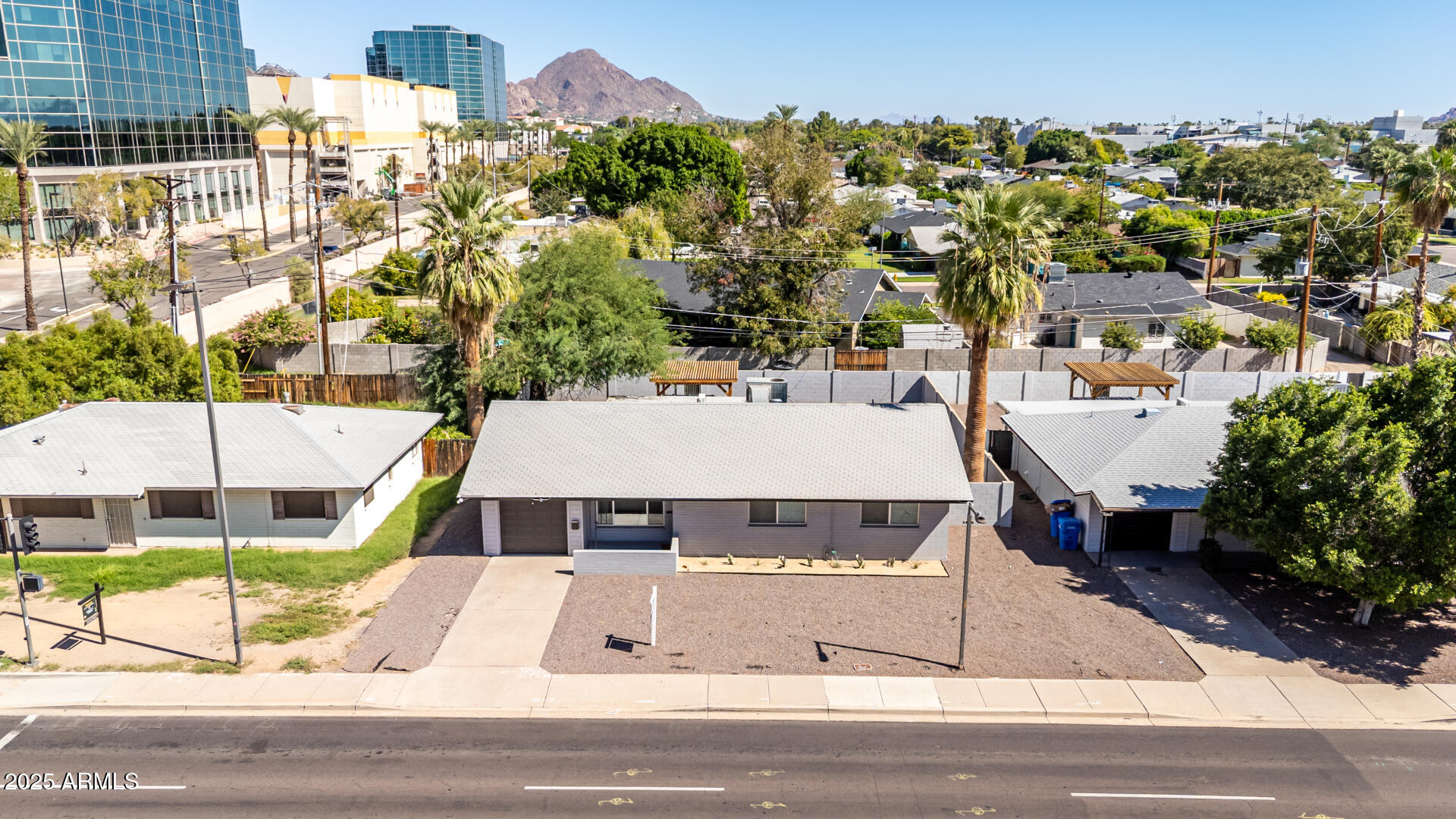 4735 North 24th Street Phoenix, AZ 85016 - Photo 31 of 44 an aerial view of a large building with a yard