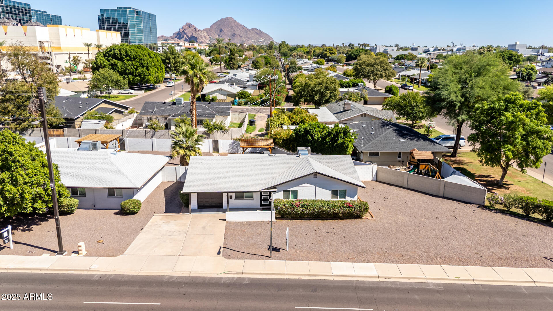 4735 North 24th Street Phoenix, AZ 85016 - Photo 33 of 44 an aerial view of a house