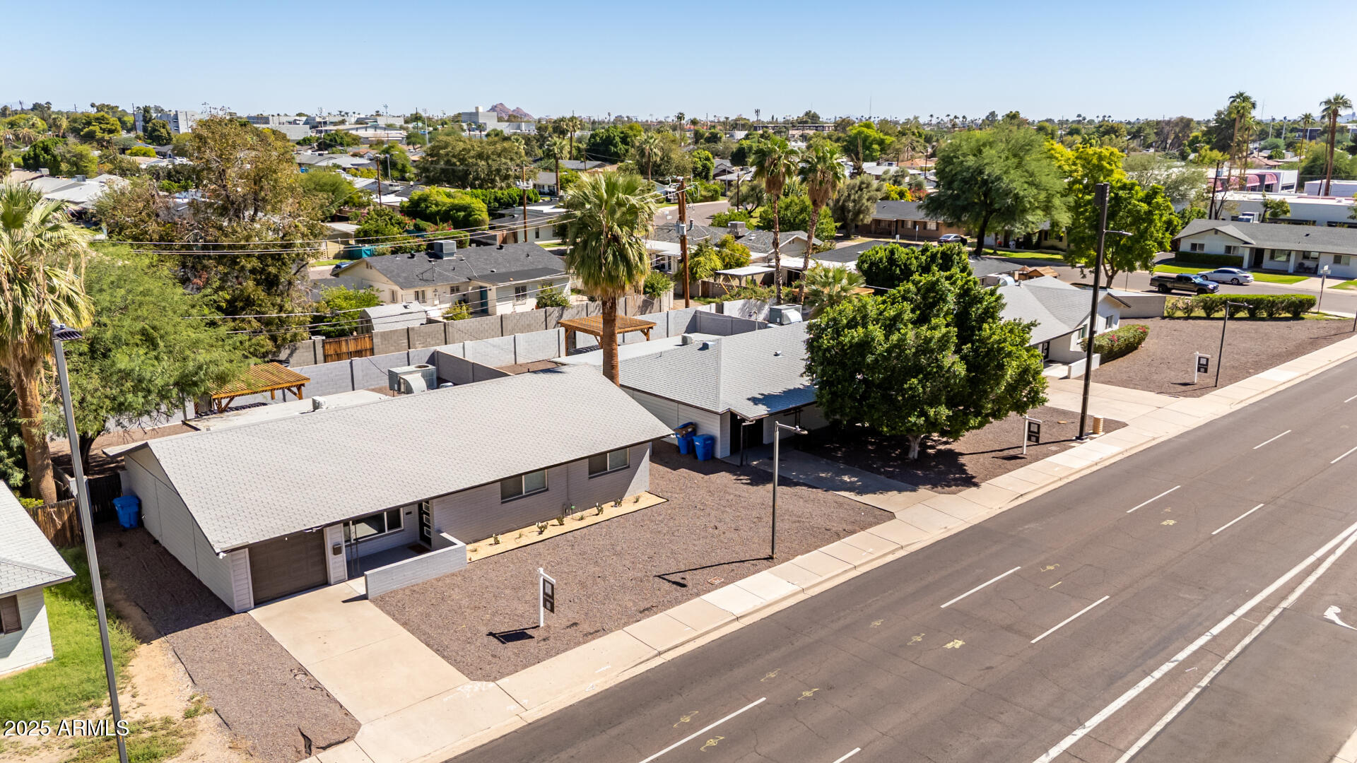 4735 North 24th Street Phoenix, AZ 85016 - Photo 35 of 44 a terrace with outdoor seating and city view