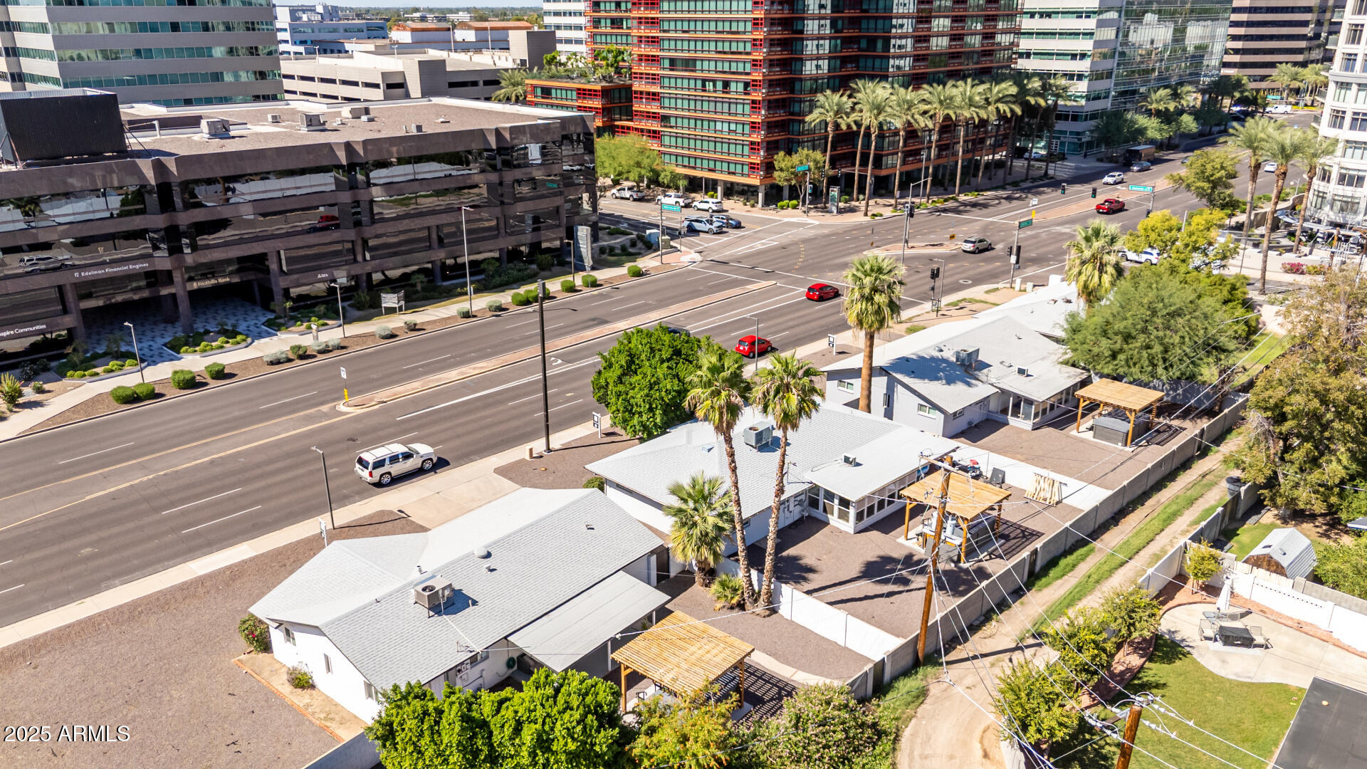 4735 North 24th Street Phoenix, AZ 85016 - Photo 40 of 44 an aerial view of residential houses with outdoor space