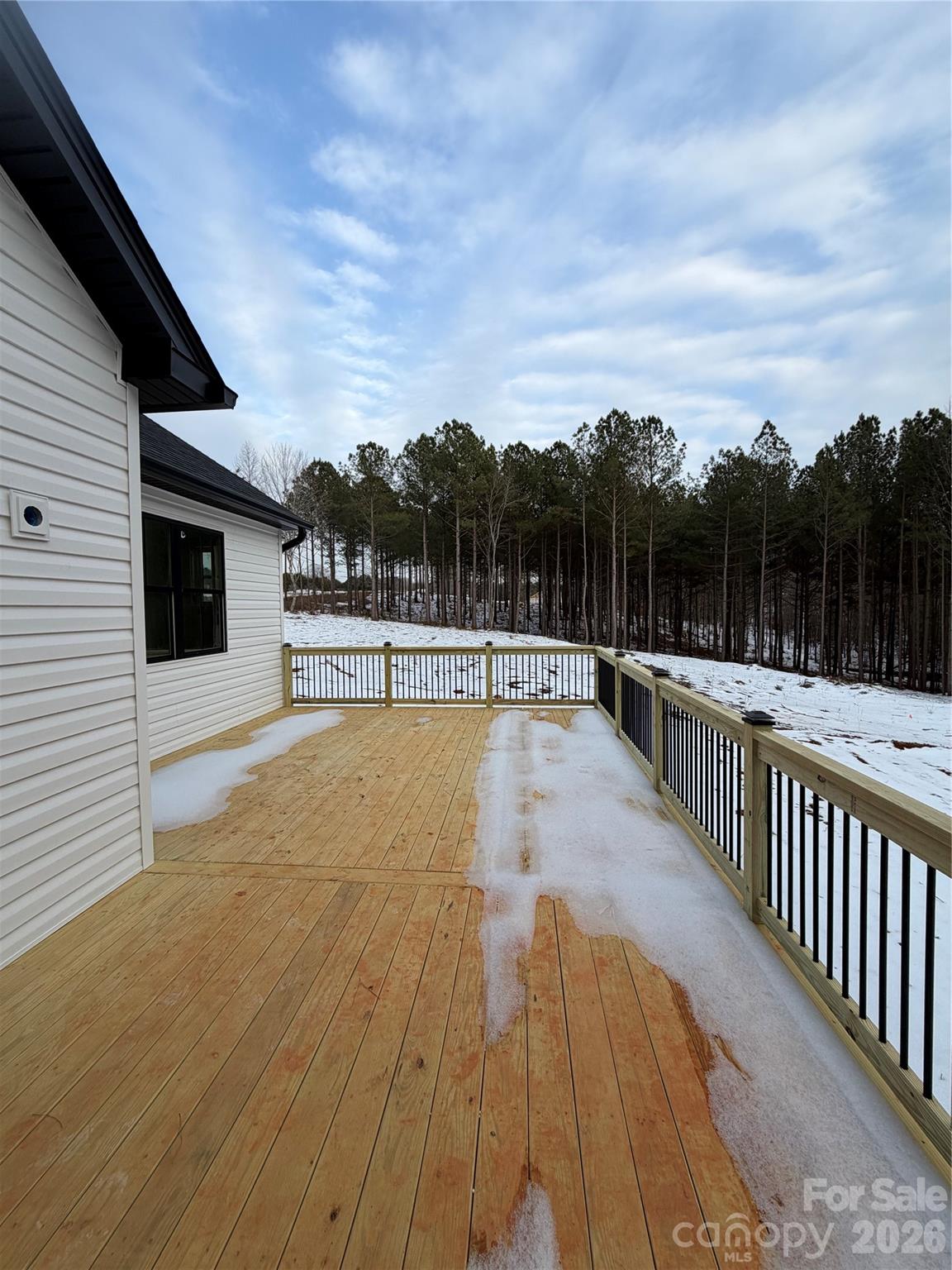 7501 Church Road Taylorsville, NC 28681 - Photo 16 of 17 a view of balcony with a yard