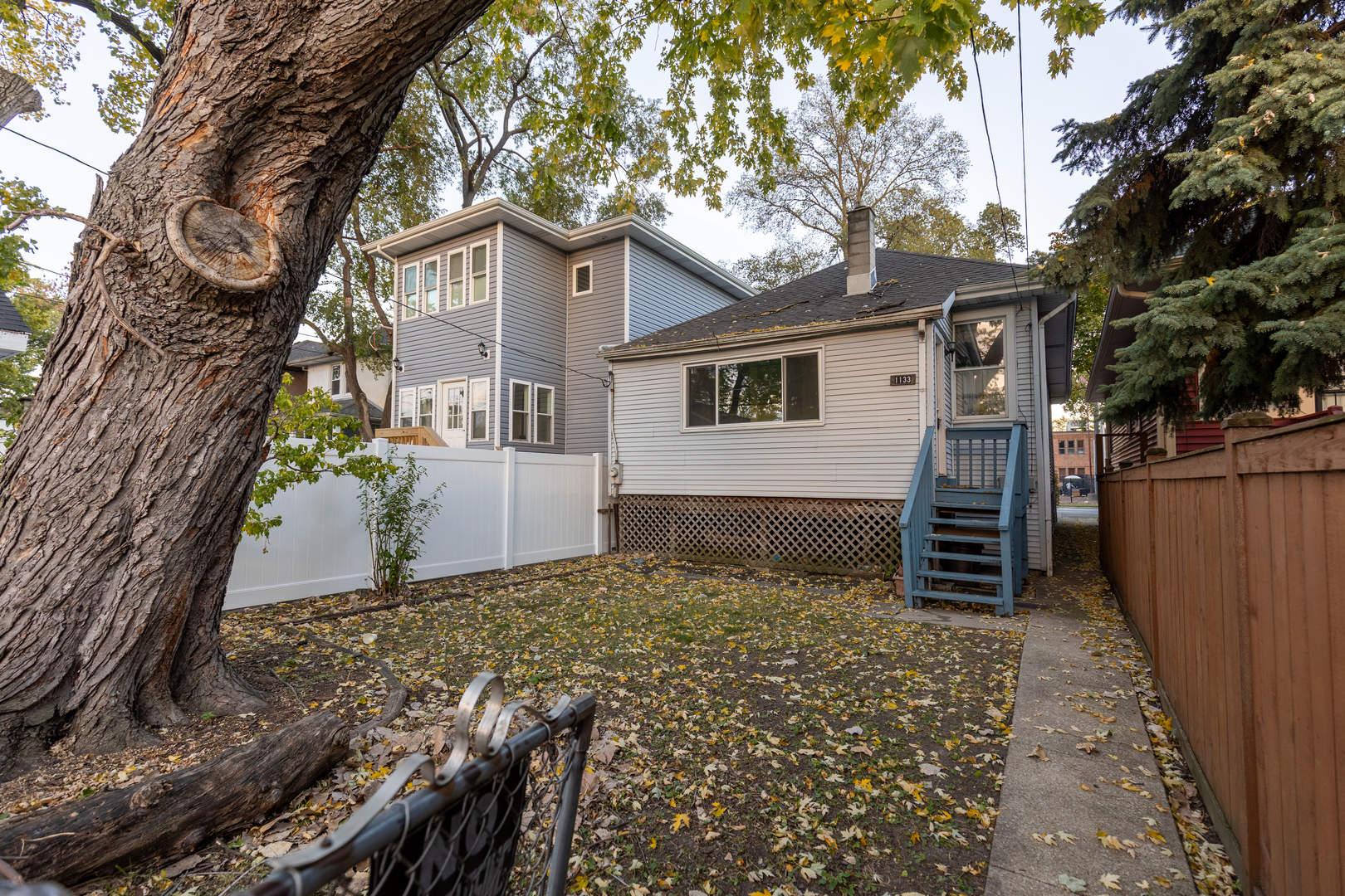 1133 South Ridgeland Avenue Oak Park, IL 60304 - Photo 20 of 20 a house that has a tree in front of the house