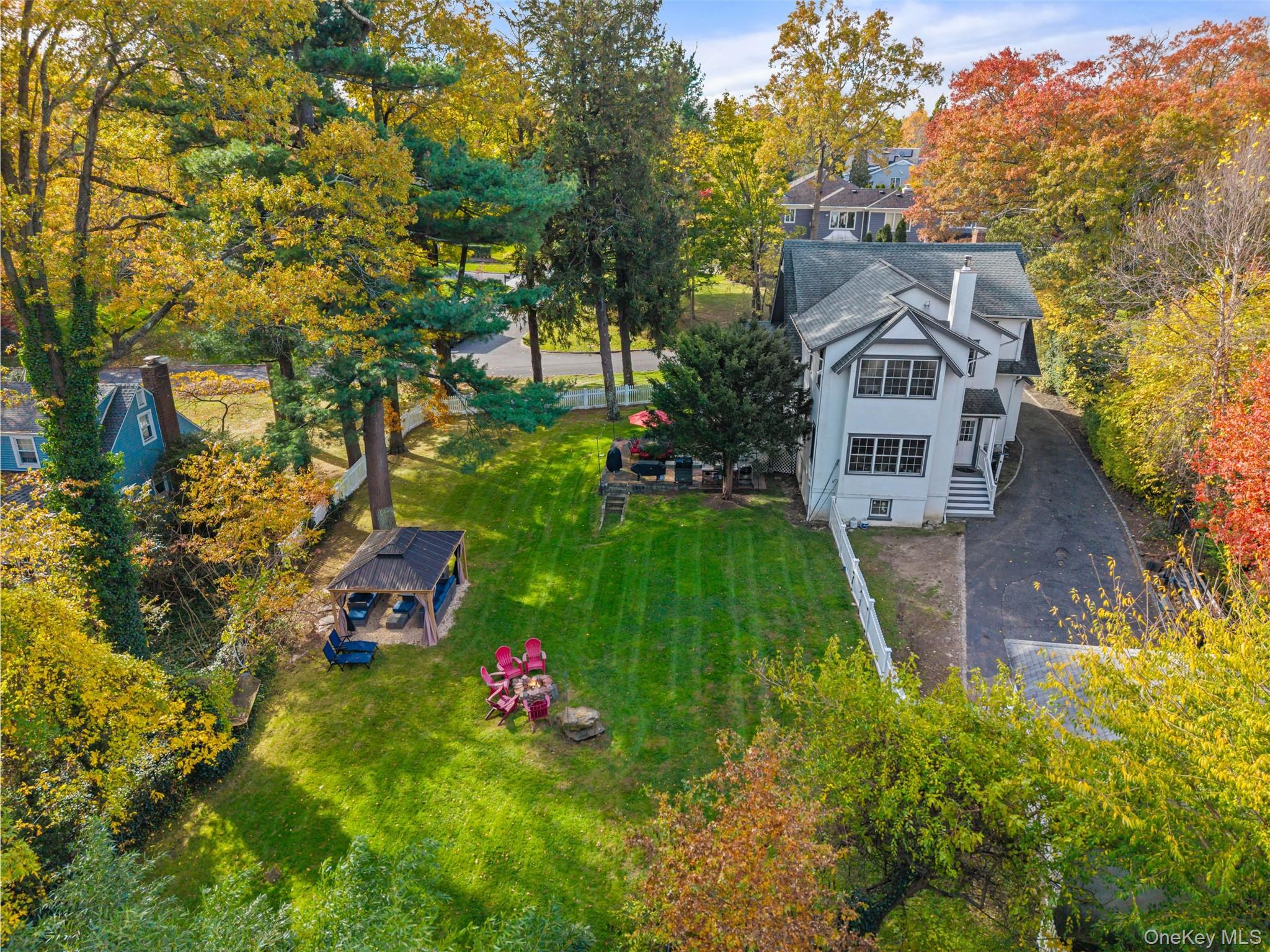 12 Swarthmore Road Scarsdale, NY 10583 - Photo 25 of 34 Views from Above of .41 Acres of Spectacular Property