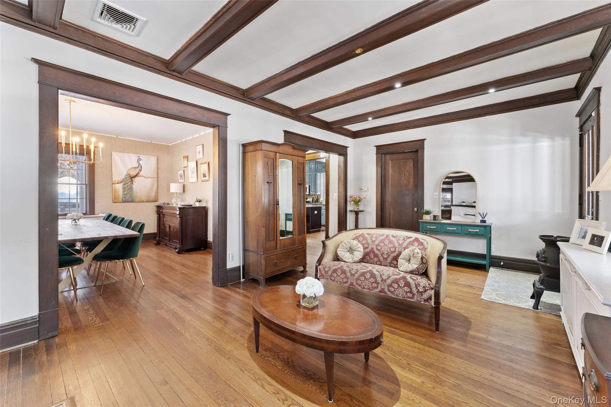12 Swarthmore Road Scarsdale, NY 10583 - Photo 7 of 34 Formal Living Room with Wood Burning Fireplace
