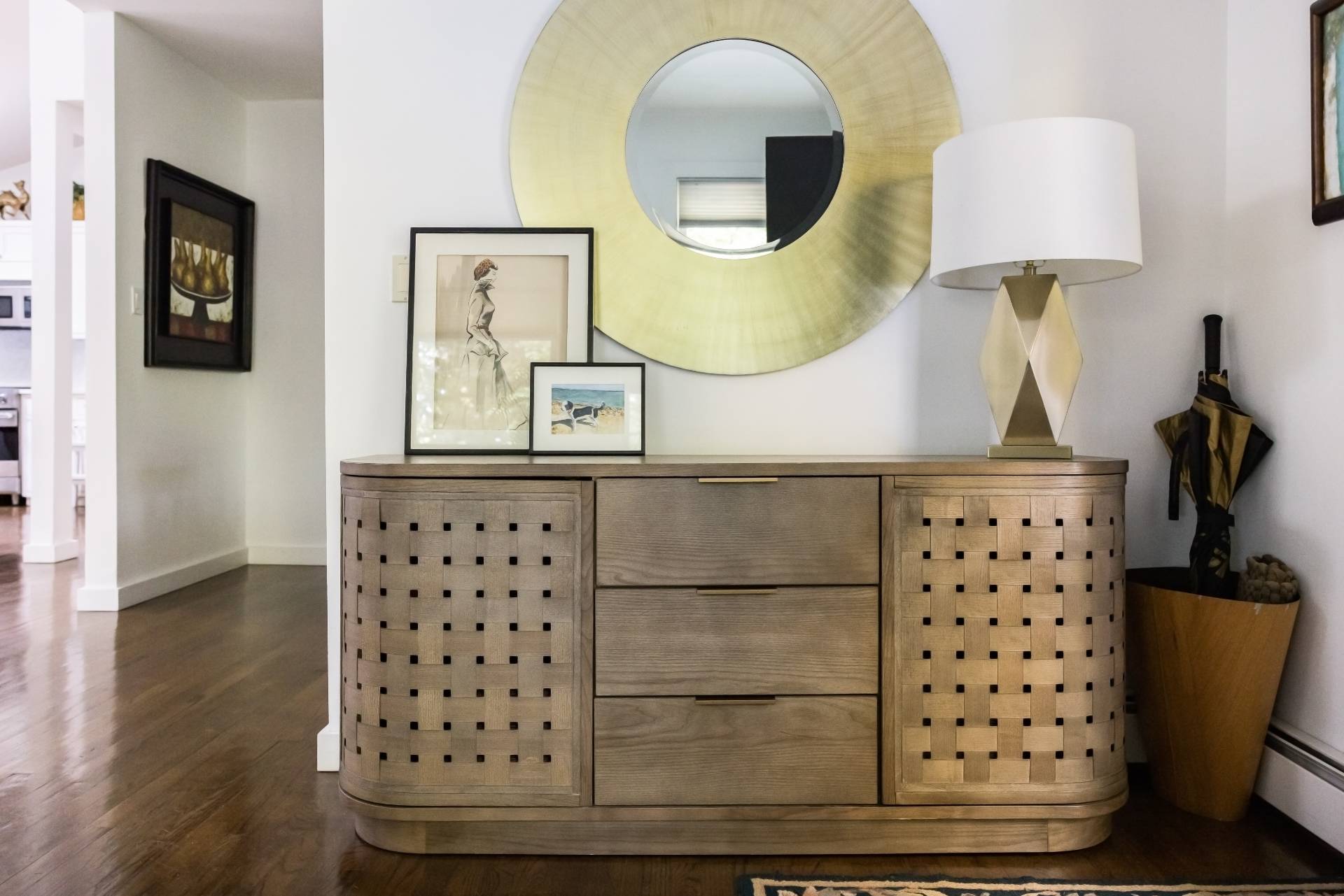 102 Rutland Road East Hampton, NY 11937 - Photo 12 of 20 a picture of a bathroom with mirror and shower