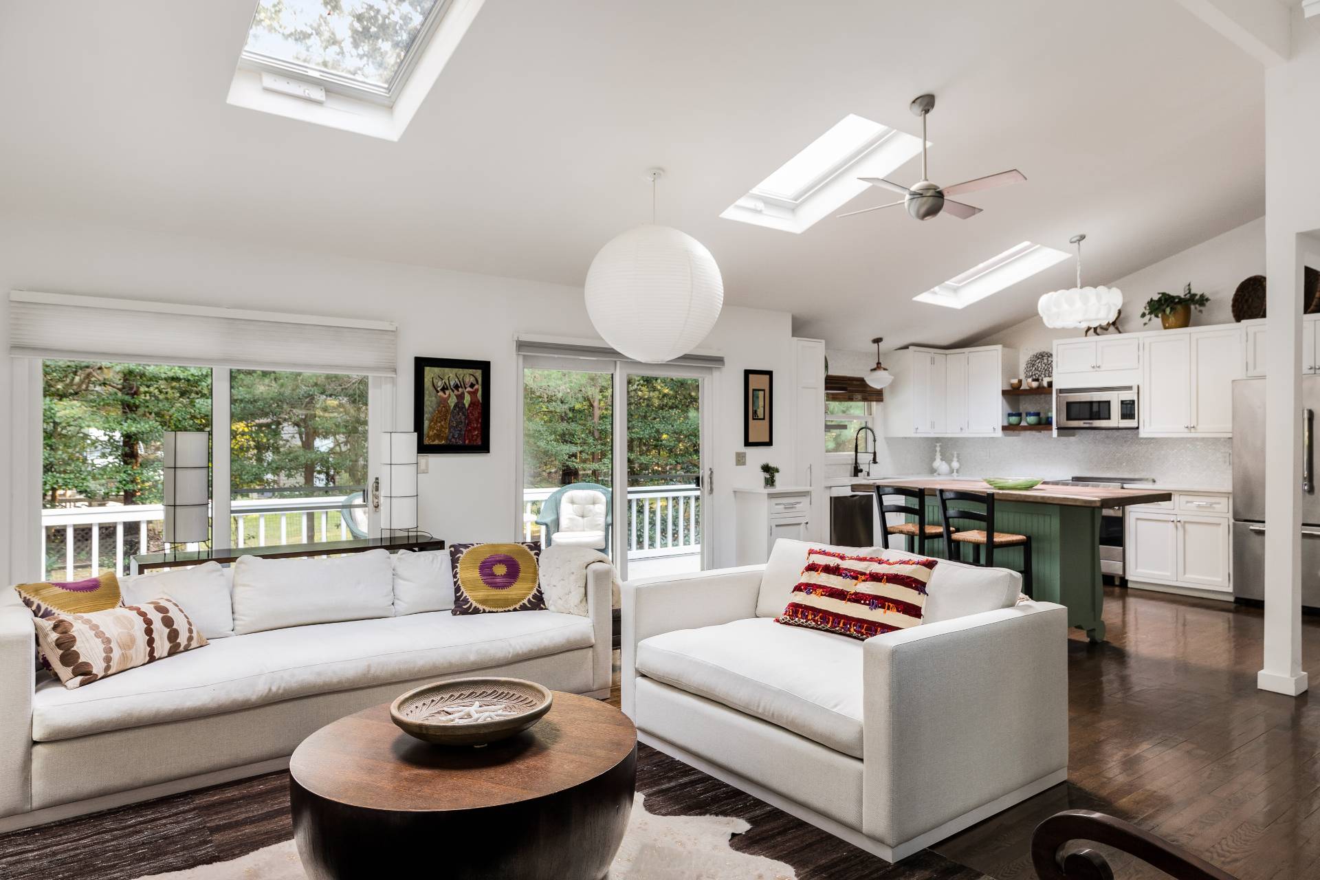 102 Rutland Road East Hampton, NY 11937 - Photo 5 of 20 a living room with furniture and a large window
