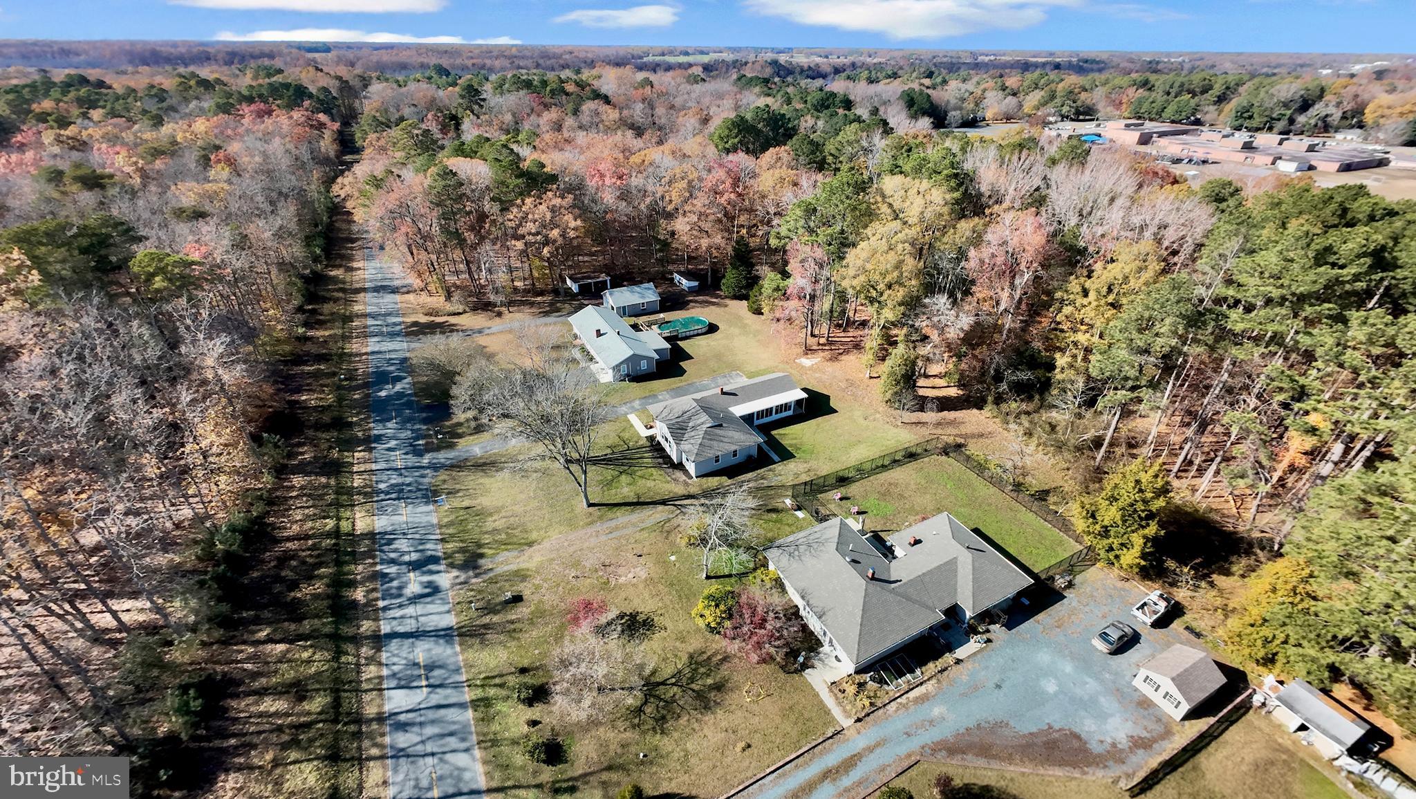 334 Deep Shore Road Denton, MD 21629 - Photo 46 of 48 an aerial view of a house with a yard