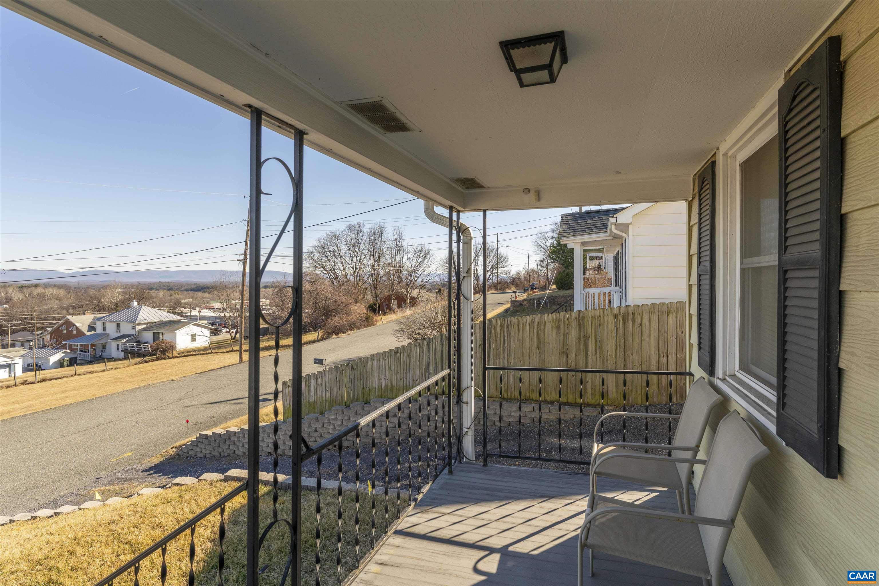 906 Alta Street Staunton, VA 24401 - Photo 2 of 34 a view of a balcony with ocean view
