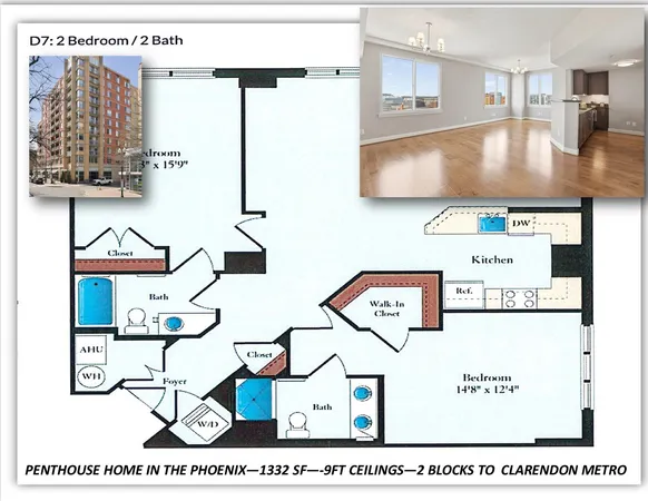 $879,900 | 1020 North Highland Street, Unit 1116, Arlington, VA 22201