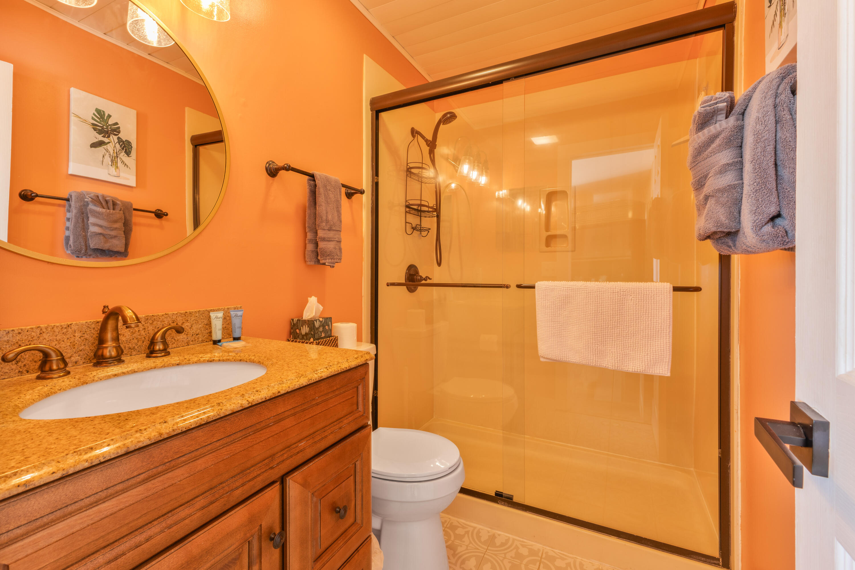 207 Beachfront Trail, Unit 10 Santa Rosa Beach, FL 32459 - Photo 30 of 47 a bathroom with a sink a toilet and shower