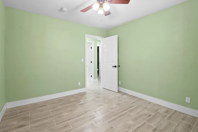 wooden floor in an empty room