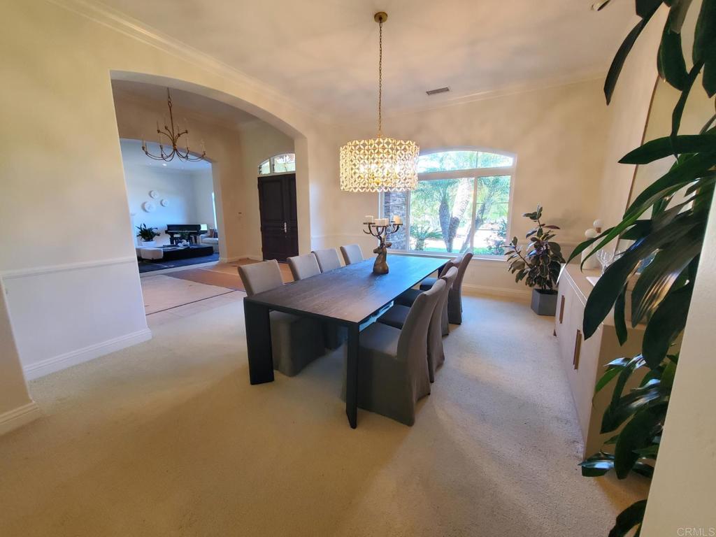 3331 Wildflower Valley Drive Encinitas, CA 92024 - Photo 17 of 26 Dining Room with View