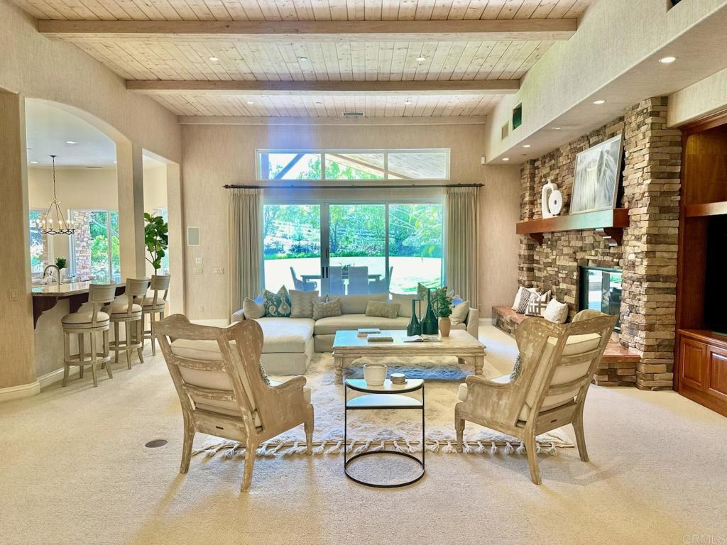3331 Wildflower Valley Drive Encinitas, CA 92024 - Photo 5 of 26 Great Room with Fireplace