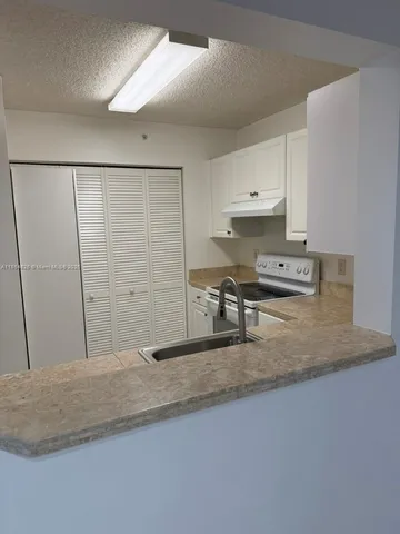 a room with a sink