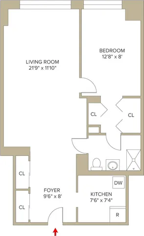 $639,000 | 200 East 24th Street, Unit 804 | Kips Bay