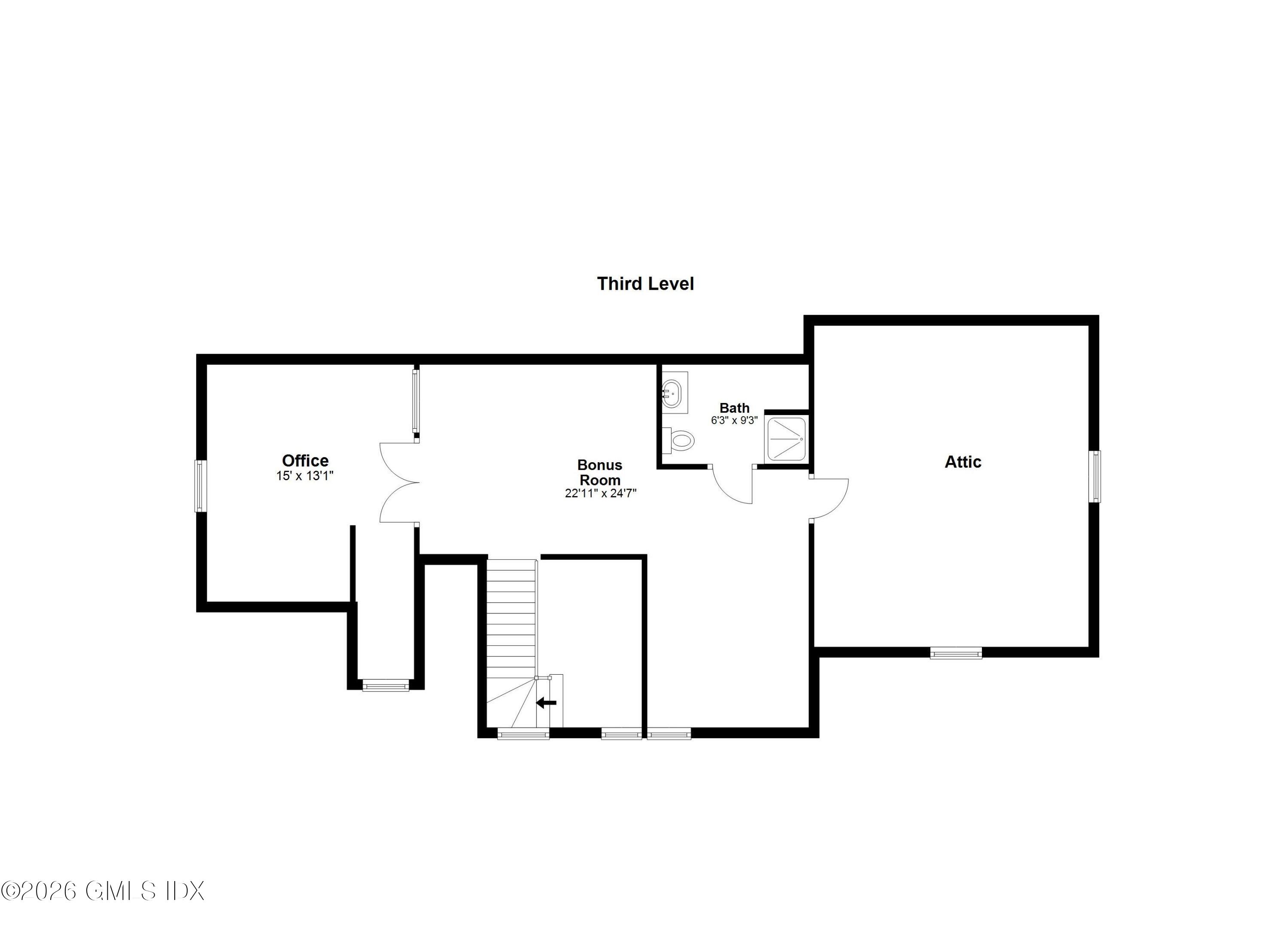 73 Lockwood Road Riverside, CT 06878 - Photo 46 of 47 Third floor
