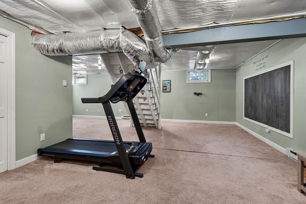 29 Charlotte Road Ipswich, MA 01938 - Photo 32 of 42 a view of a room with gym equipment