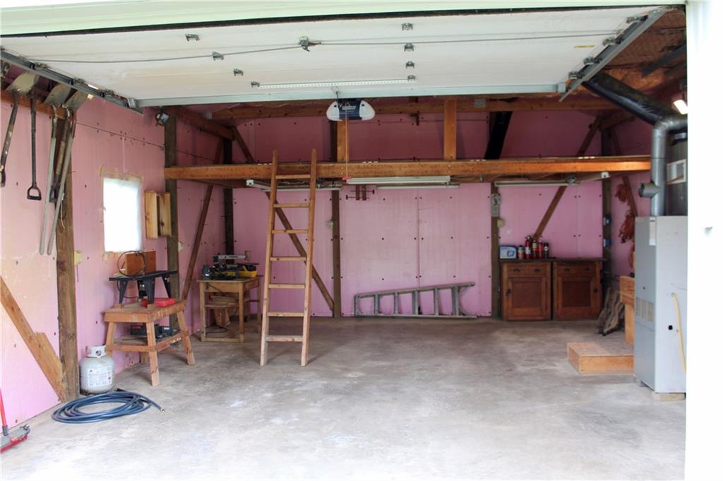 125 Jackson Street Harmony, PA 16037 - Photo 17 of 21 Garage with loft for plenty of storage