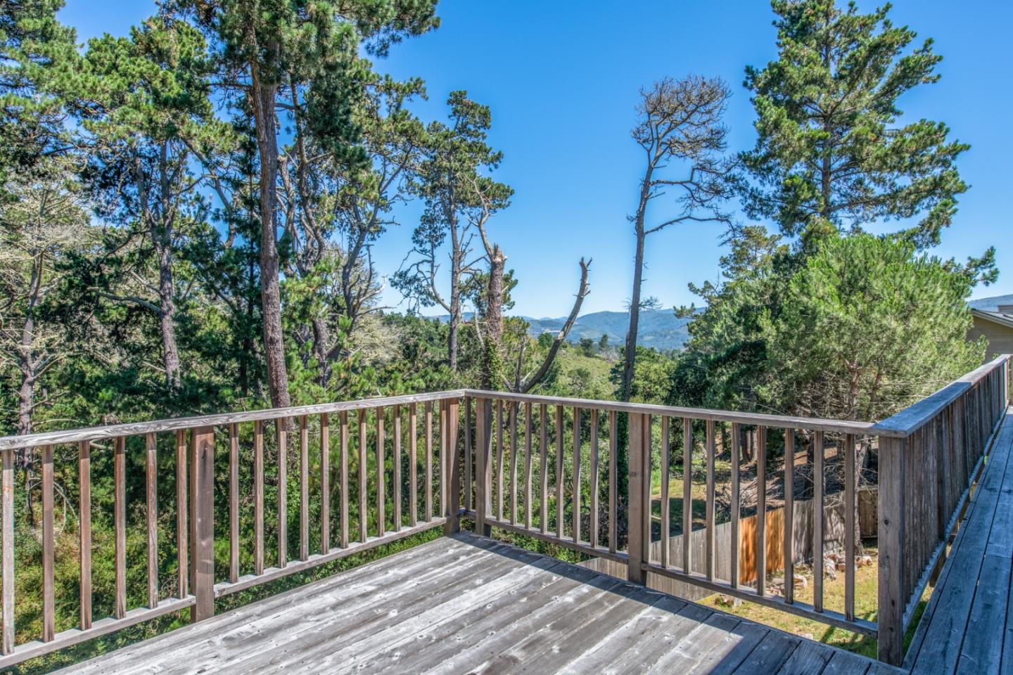 3602 Eastfield Road Carmel, CA 93923 - Photo 23 of 27 a view of balcony with wooden fence and floor
