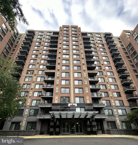 a front view of a building