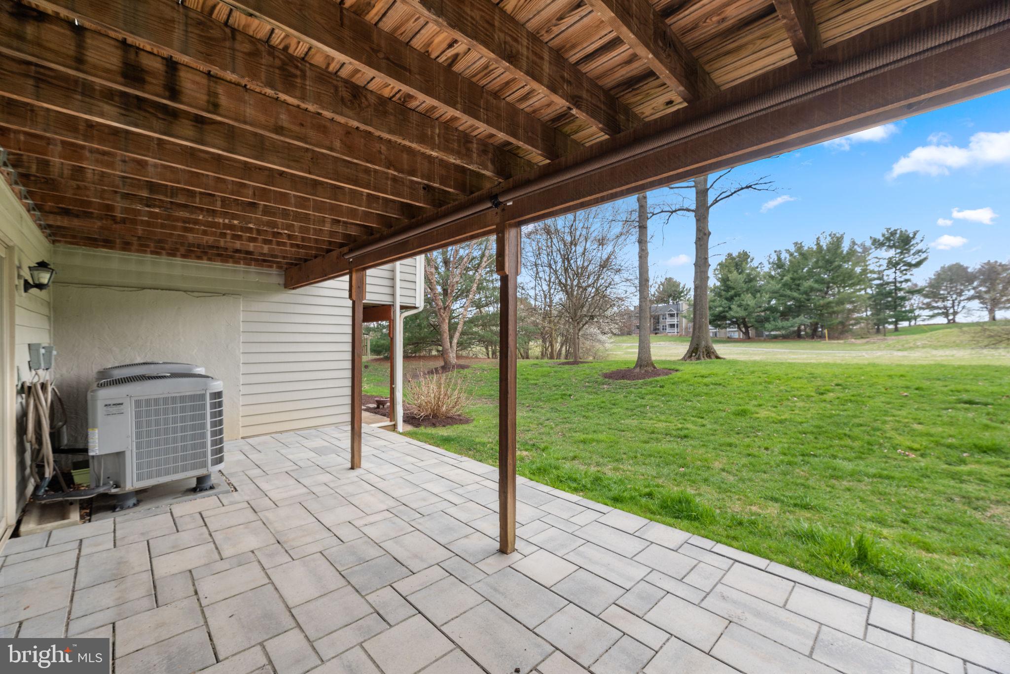 5239 Columbia Road, Unit 5 70 Columbia, MD 21044 - Photo 43 of 59 Lower level; covered rear patio.
