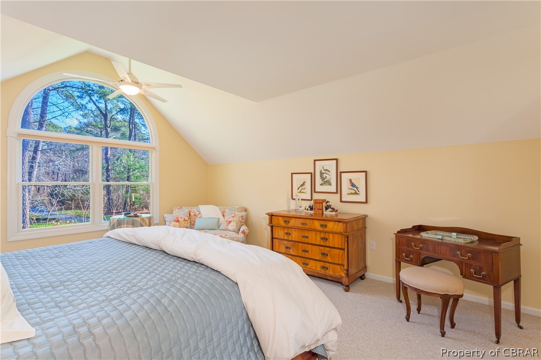 194 Oyster House Road White Stone, VA 22578 - Photo 32 of 50 2nd floor master bedroom with views of the front yard