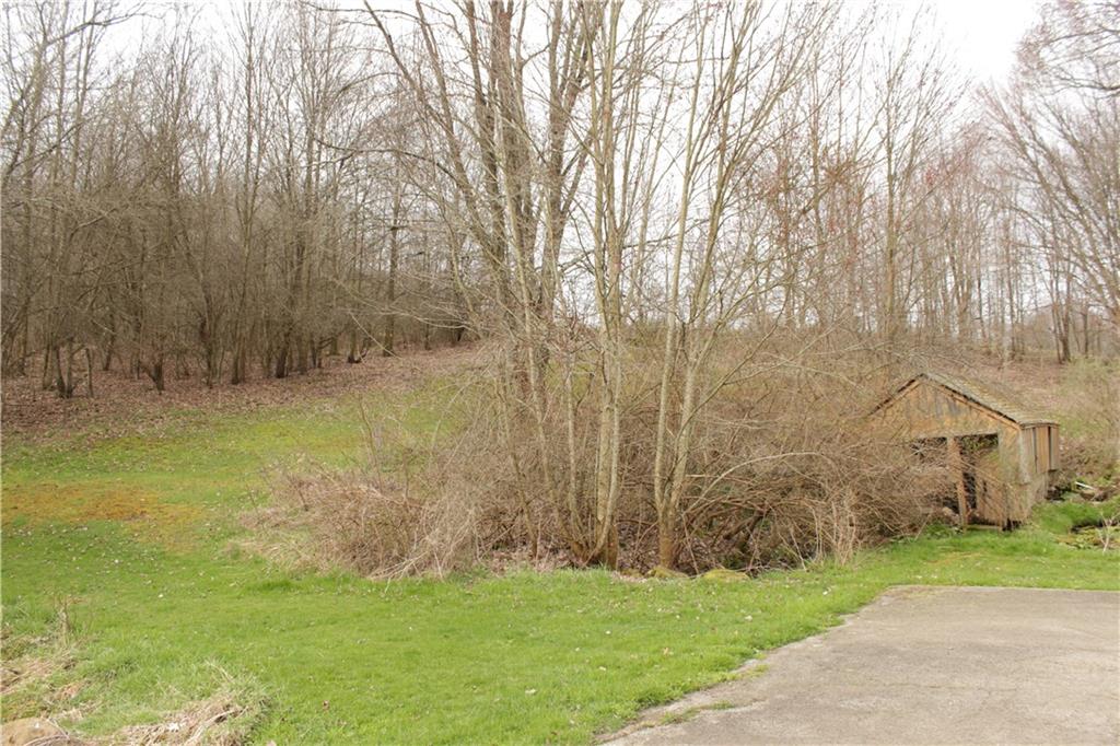 567 Klein Road Sandy Lake, PA 16145 - Photo 23 of 27 a backyard of a house with lots of green space