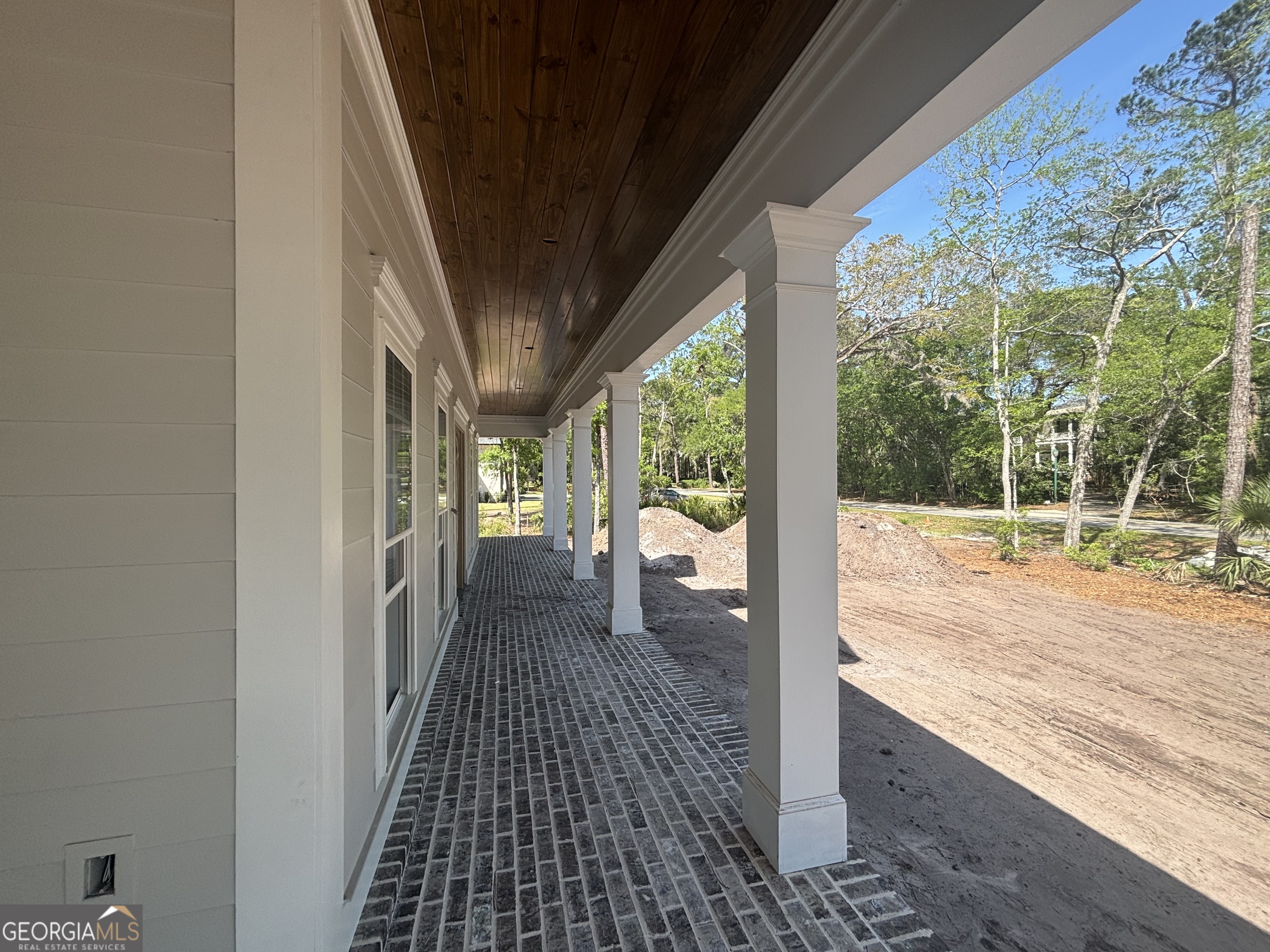 119 Hampton Point Drive St. Simons Island, GA 31522 - Photo 31 of 37 a view of a porch