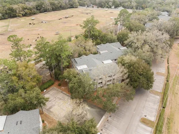 a view of a road with an ocean view