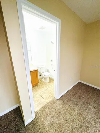 a view of empty room