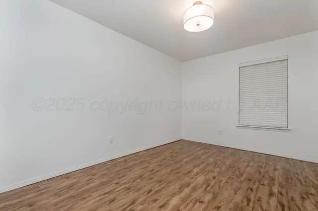 wooden floor in an empty room