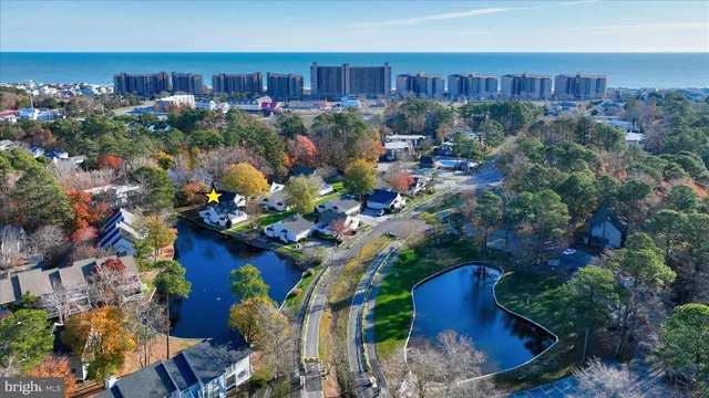 a view of a city and a lake view