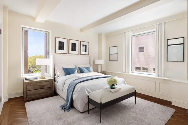 a kitchen with stainless steel appliances granite countertop a stove and a refrigerator