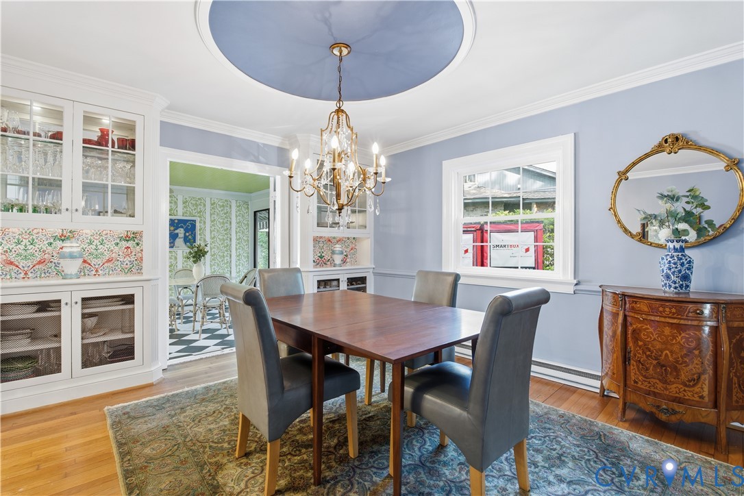 6405 Buckhill Road Richmond, VA 23225 - Photo 11 of 71 Formal dining area featuring a decorative ceiling