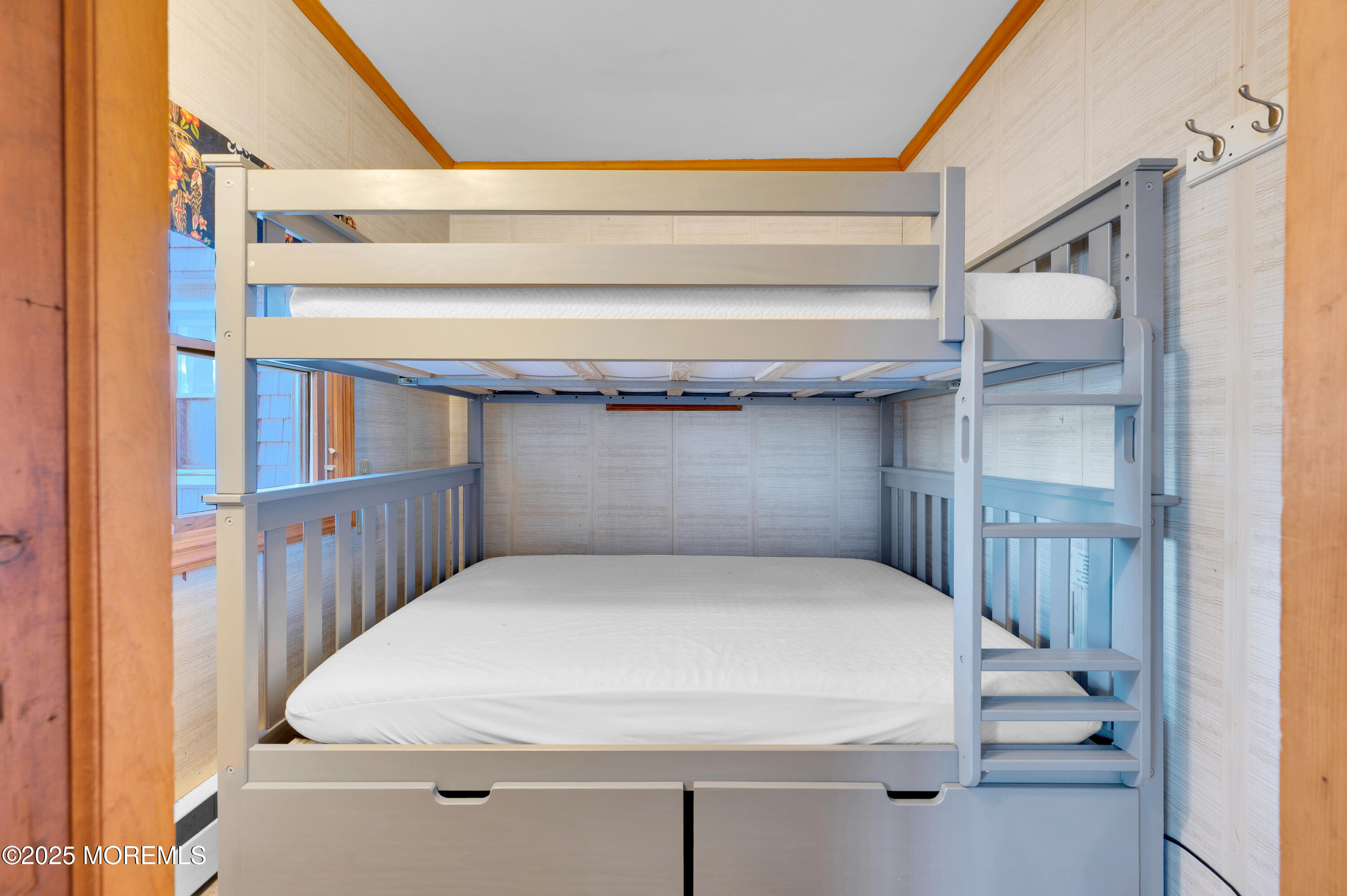 63 East Rutherford Lane Lavallette, NJ 08735 - Photo 16 of 33 a view of staircase with white walls and a window