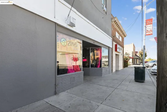 an aerial view of a city with lots of residential buildings