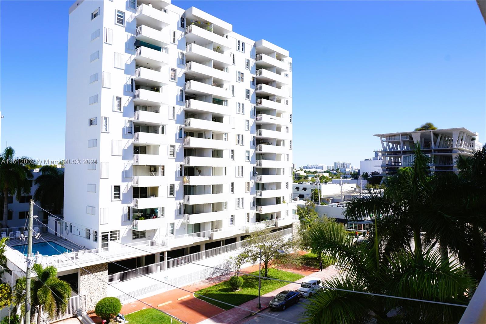 1340 Lincoln Road, Unit 608 Miami Beach, FL 33139 - Photo 9 of 10 a city view with tall buildings