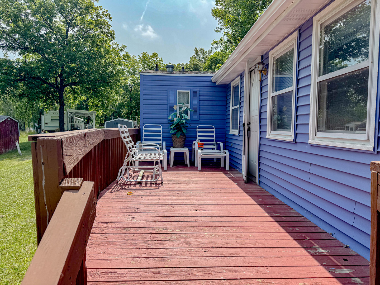 11-221 Woodhaven Sublette, IL 61367 - Photo 8 of 22 a view of outdoor sitting area with furniture