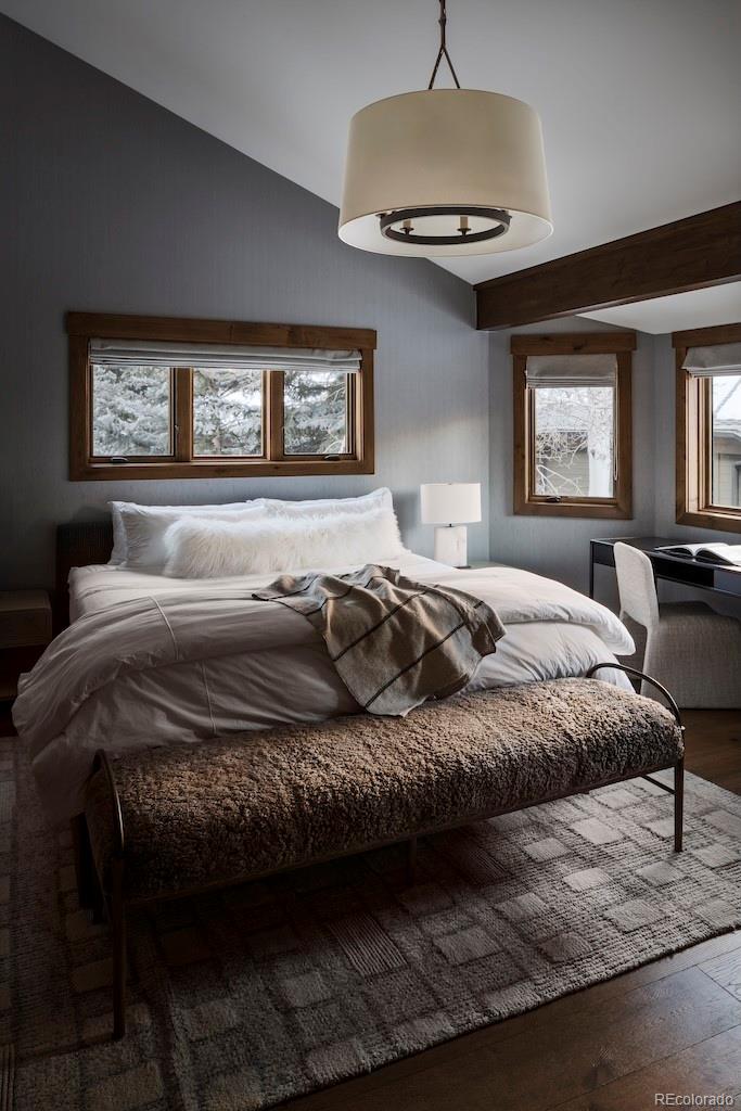 1670 Fallridge Place, Unit C11 Vail, CO 81657 - Photo 14 of 39 a bedroom with a bed and a window