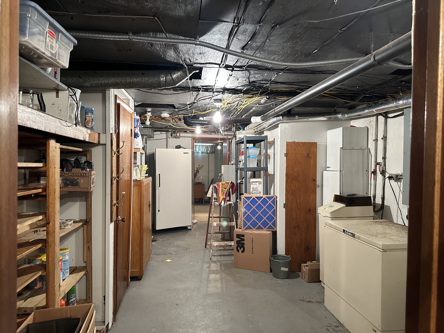 12855 Lawrence Road Sterling, IL 61081 - Photo 19 of 40 a view of storage and utility room