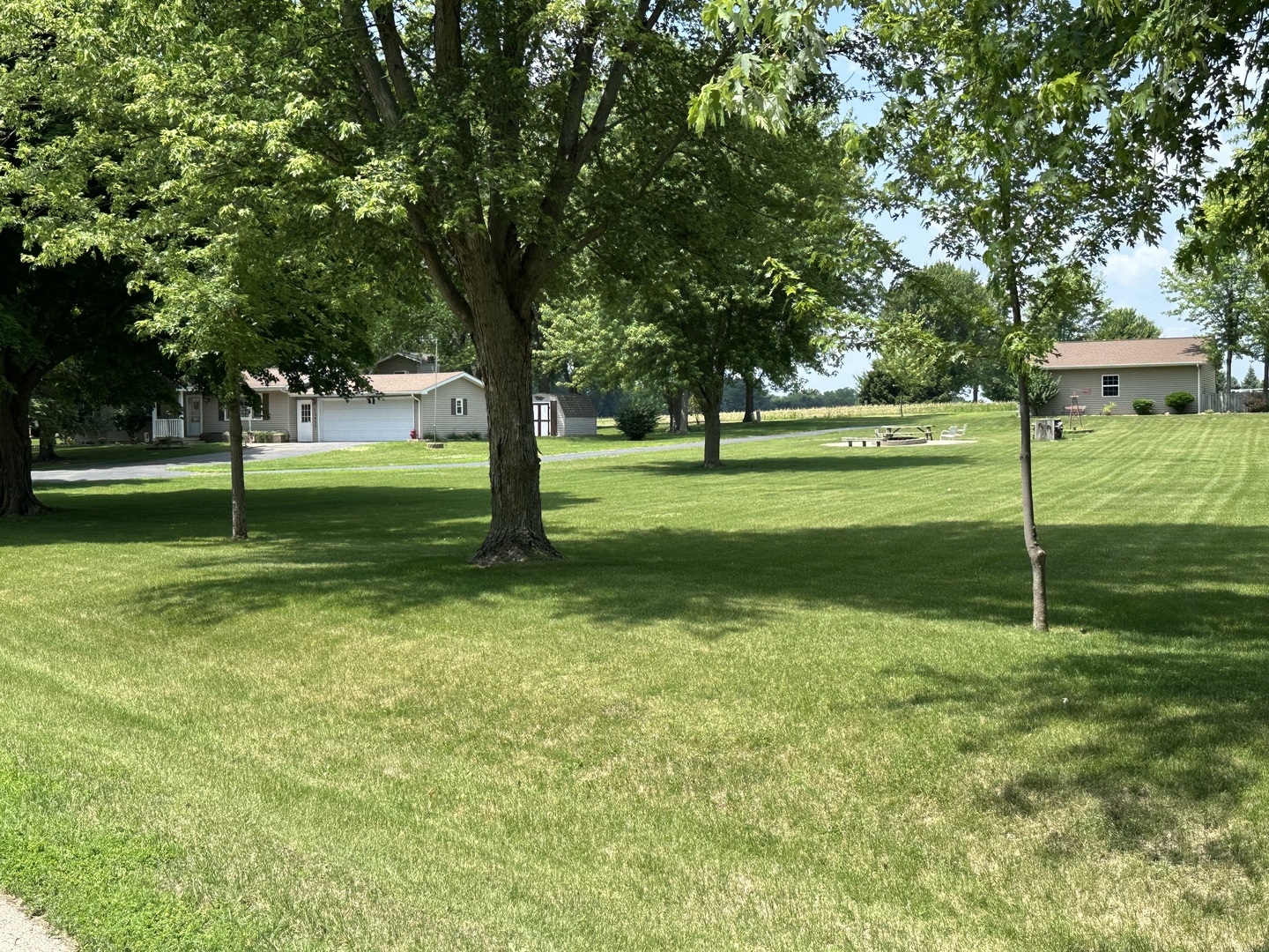 12855 Lawrence Road Sterling, IL 61081 - Photo 27 of 30 a view of a trees in front of a house