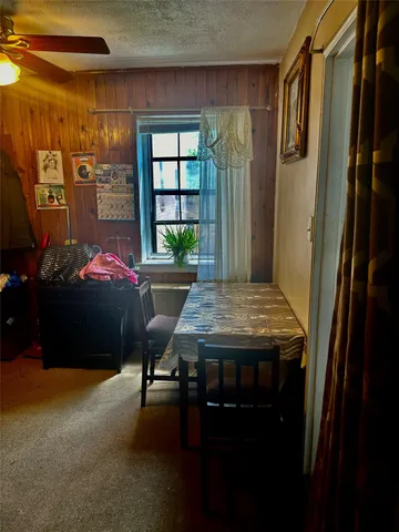 a room with furniture and window