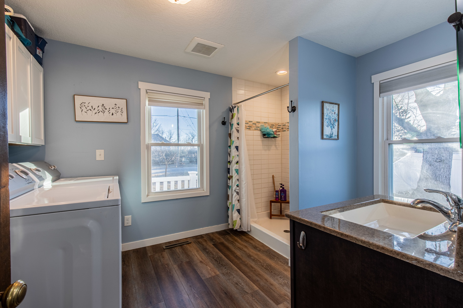 220 2nd Street Wyanet, IL 61379 - Photo 10 of 27 a kitchen with granite countertop a sink stove and refrigerator