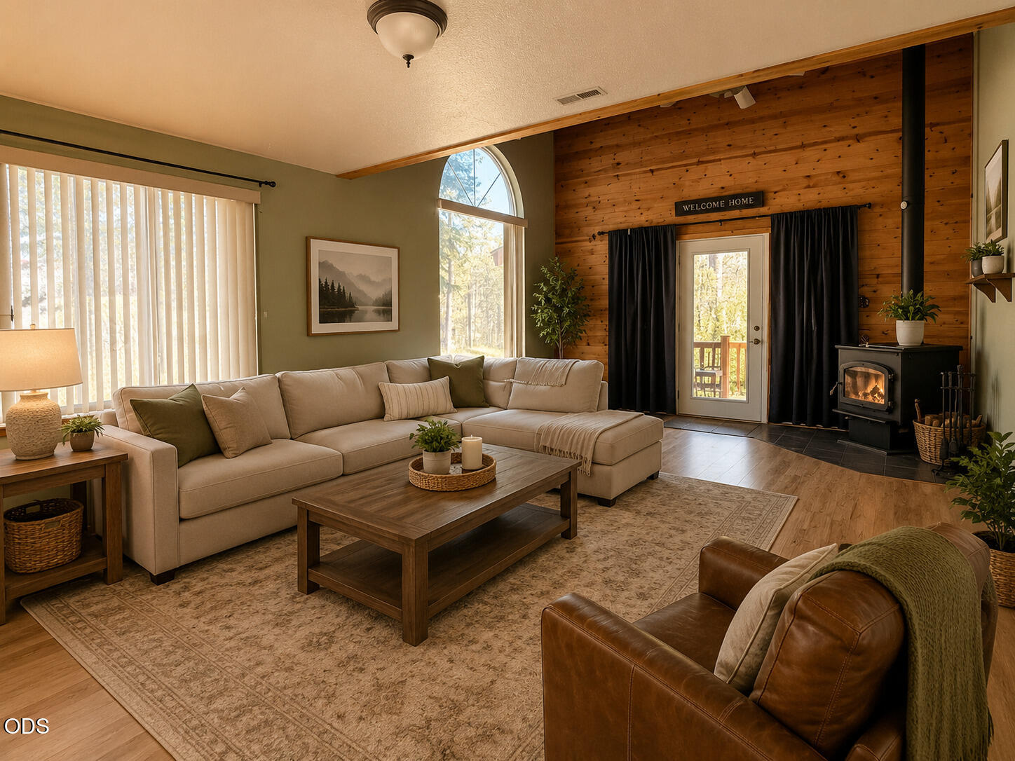 16025 Strawn Road La Pine, OR 97739 - Photo 7 of 95 a living room with furniture and a fireplace