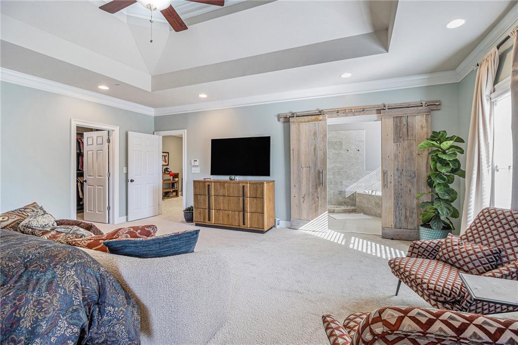3433 Pierce Street Atlanta, GA 30337 - Photo 13 of 42 a living room with furniture and a flat screen tv