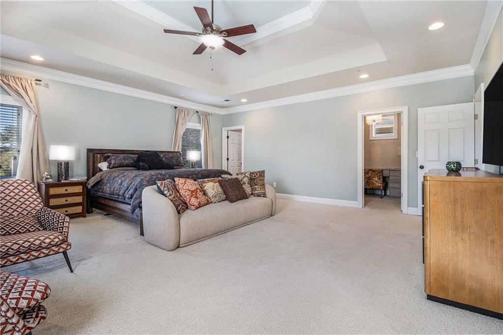 3433 Pierce Street Atlanta, GA 30337 - Photo 21 of 42 a living room with furniture and a chandelier