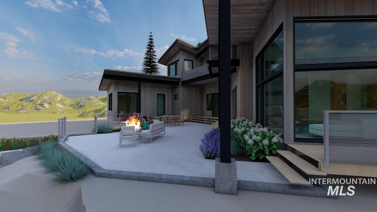 1212 Happy Drive Boise, ID 83706 - Photo 29 of 36 View of patio with a mountain view