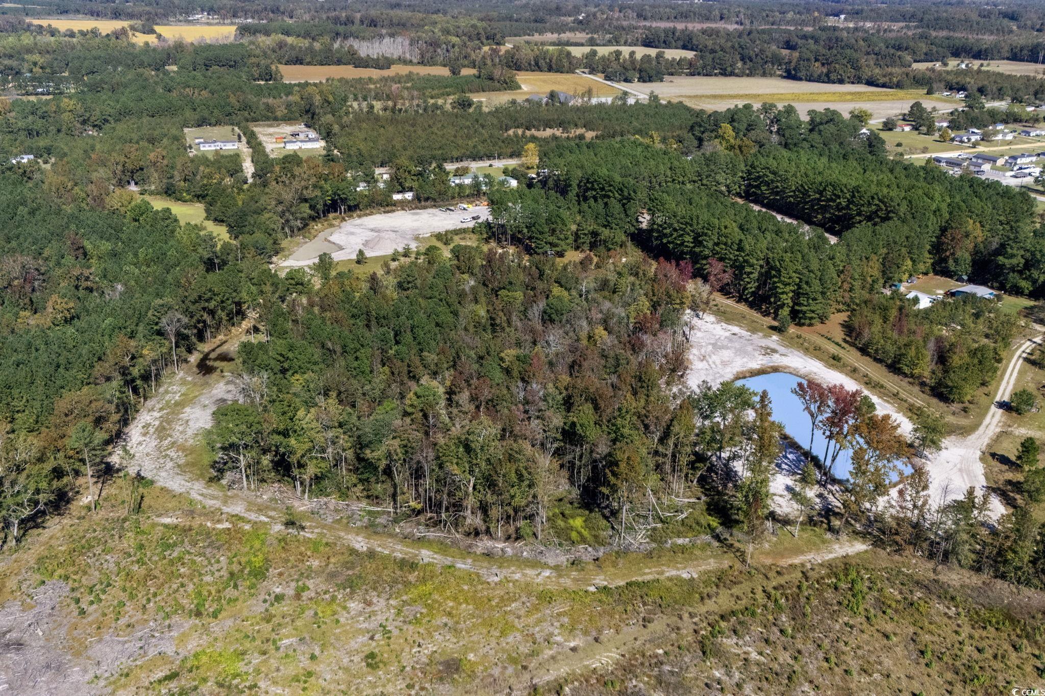 Tbd Tbd Old Ebenezer Road Latta, SC 29565 - Photo 3 of 27 Aerial view of property's location featuring a nearby body of water