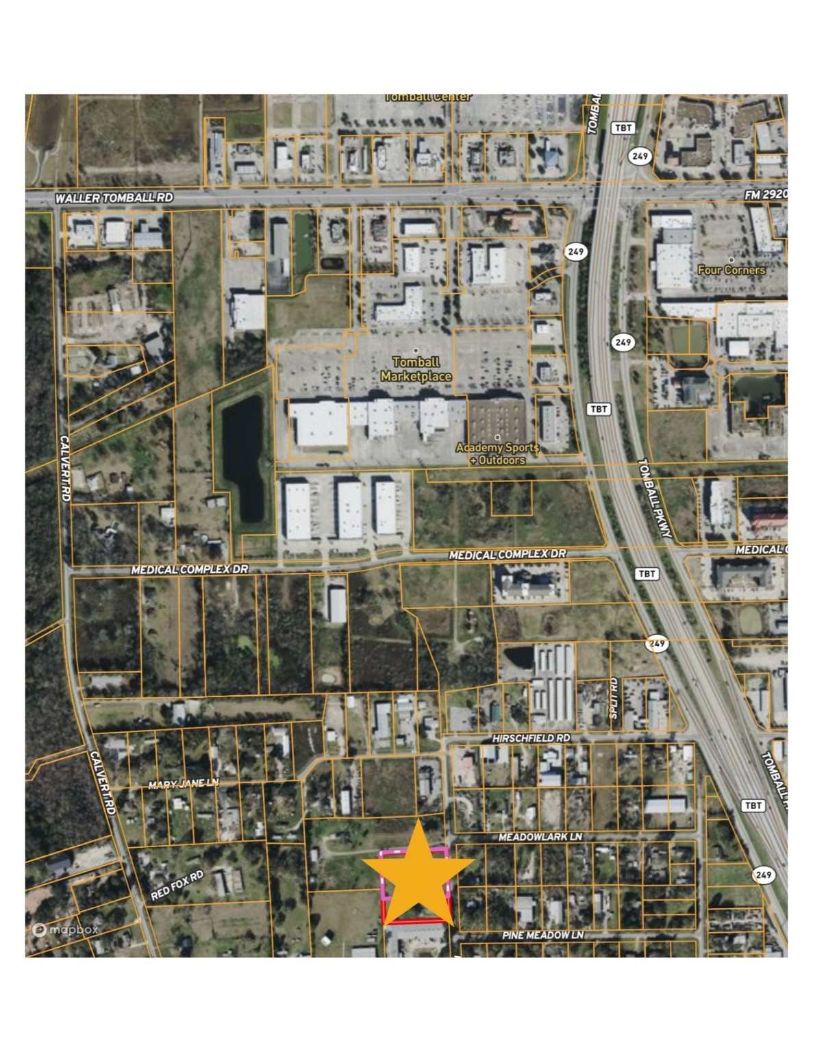 2-acres Red Fox Road Tomball, TX 77377 - Photo 10 of 10 a view of a city